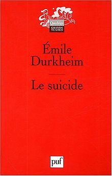 Le suicide von Durkheim, Emile, Quadrige | Buch | Zustand gut