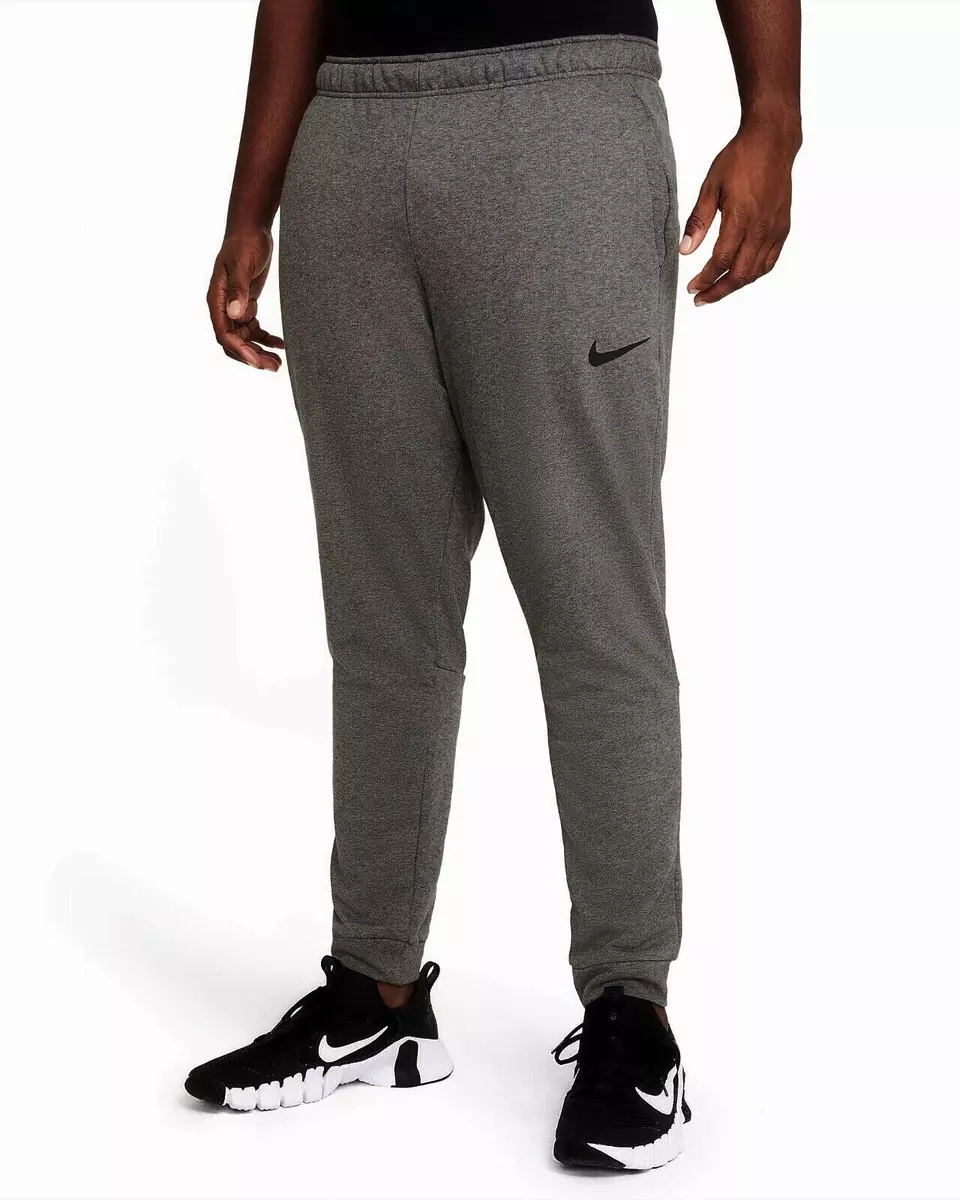 Nike Mens DRI-FIT Knit Training Pants Big & Tall 3XLT Grey CZ6379-071