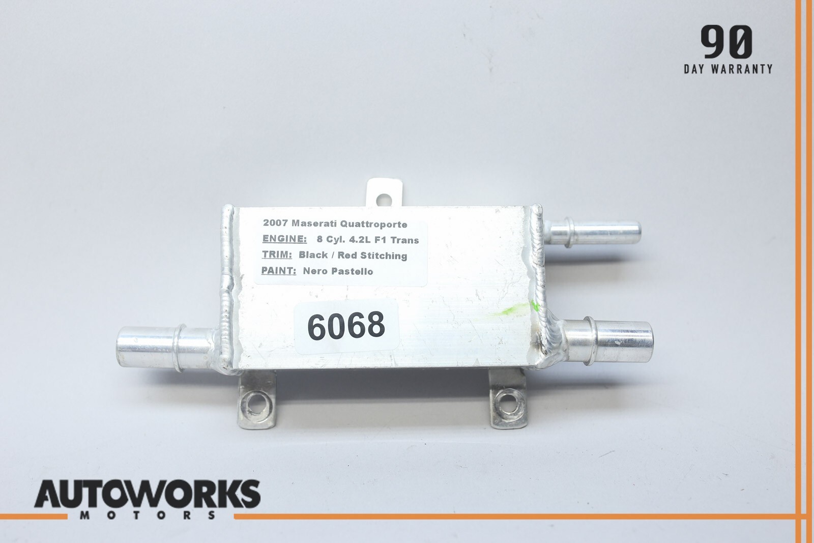 04-08 Maserati Quattroporte M139 Fuel Gas Gasoline Tank Filler Disareator OEM 