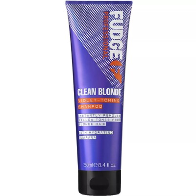 FUDGE Clean Blonde Violet-Toning Hydrating Shampoo for Blonde Hair 250ml *NEU*