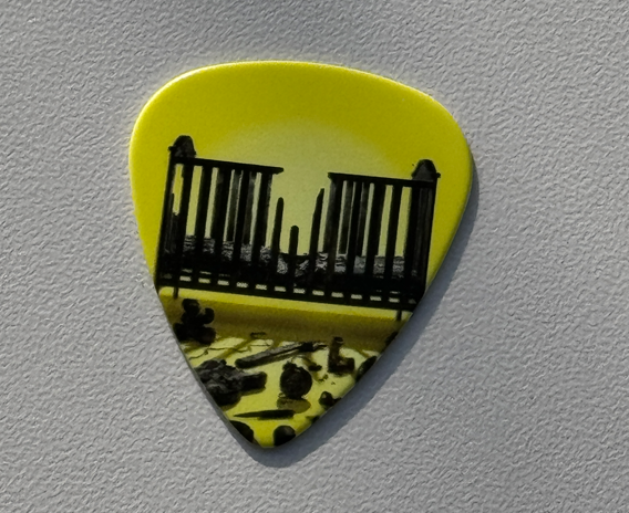 METALLICA GUITAR PICK James Hetfield 8/4/24 Gillette Stadium