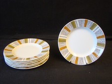 6 x Jessie Tate Midwinter Mid Century Sienna Side Plates
