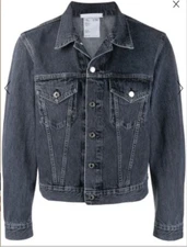 HELMUT LANG MASC Trucker Denim Jacket MSRP $435