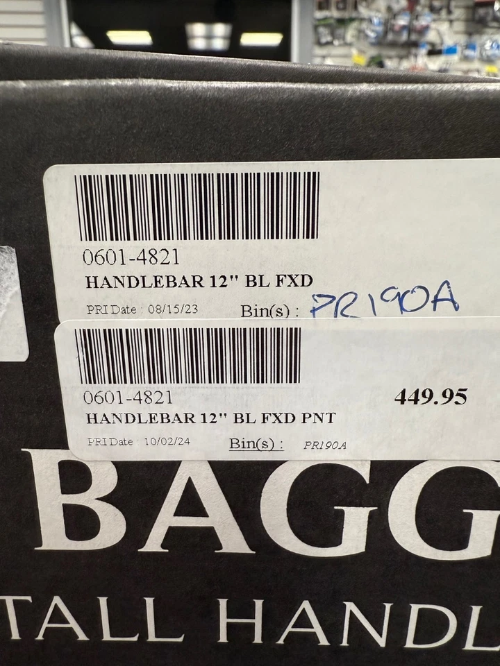 Fat Baggers 1-1/4 英寸 EZ 安装尖顶把手 - 12 英寸 | 部件 #908012-B — 第 3/4 张图片