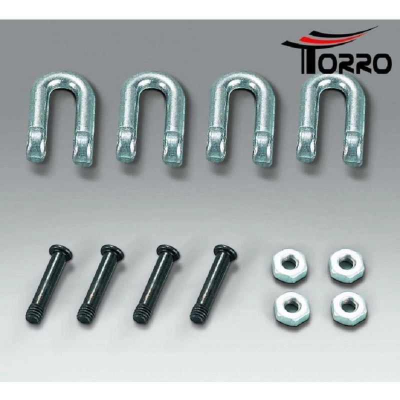 TORRO Metall Abschlepphaken Schäkel Tiger 1 Modellbau Panzer Kettenfahrzeuge 1:16