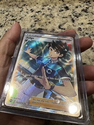 Judge TG25/TG30 Full Art Ultra Rare Silver Tempest Trainer Gallery