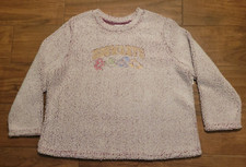 Wizarding World Harry Potter Hogwarts Sweater Womens 3XL Sherpa Pink Sleepwear