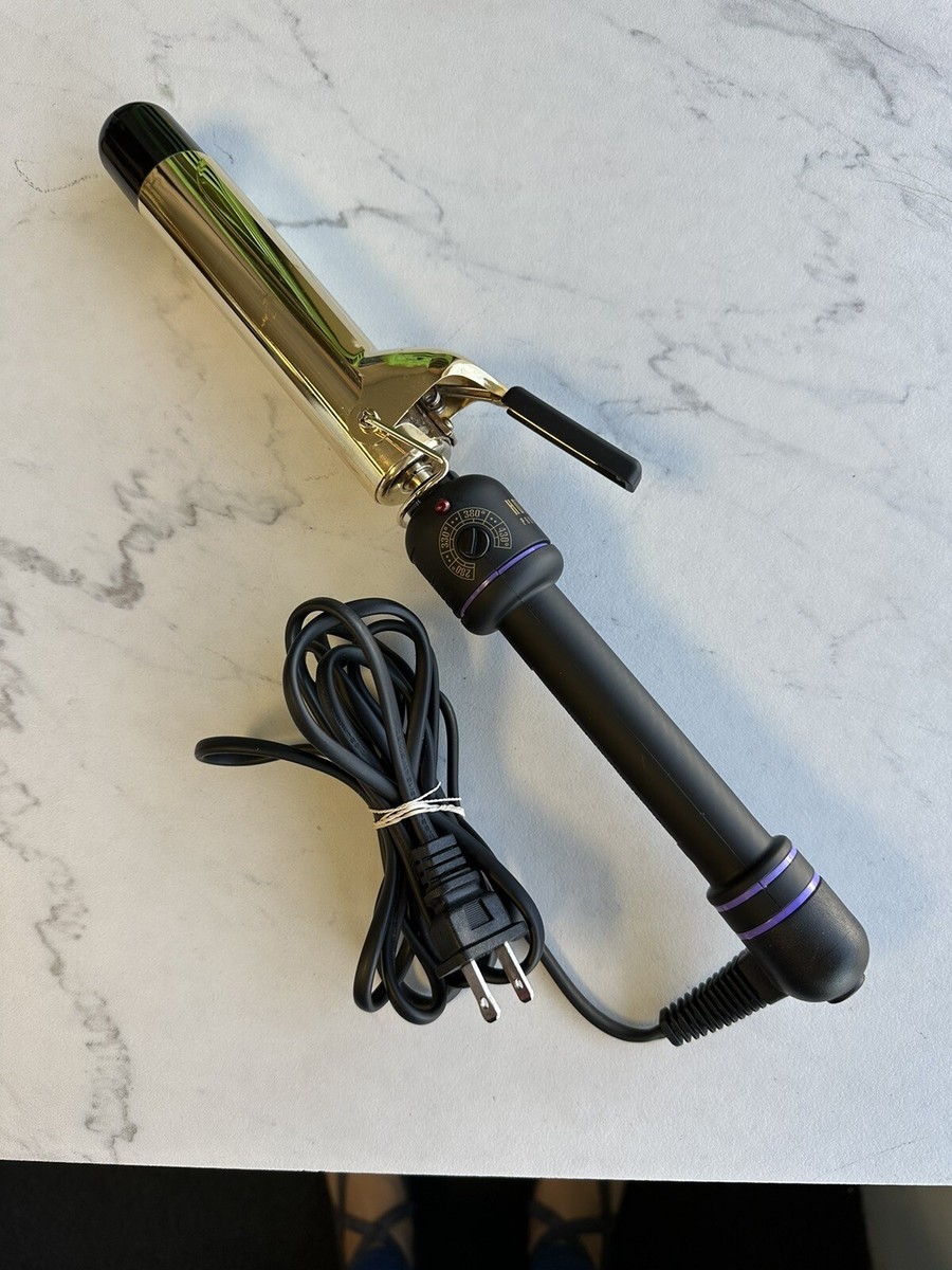 Hot Tools Salon Curling Iron 24k Gold 1/4 Model 1110
