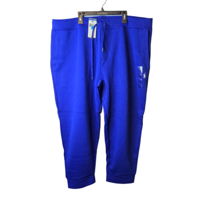 Ralph Lauren Royal Blue Drawstring Tapered Men's Jogger Pants Size 1XB NWT