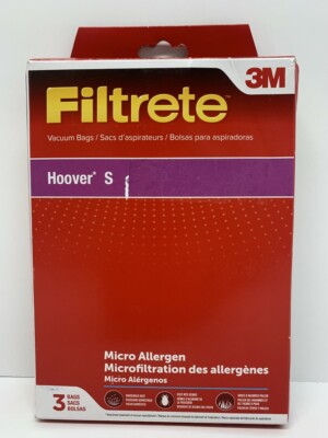 Filtrete 3M Hoover S Micro Allergen Vacuum Bags (64705B)