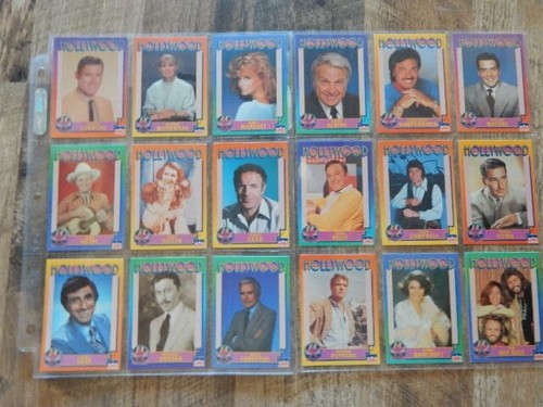 1991 Hollywood Walk of Fame Trading Card Incomplete Set of 225 + 5 SEALED Packs - Bild 9 von 19