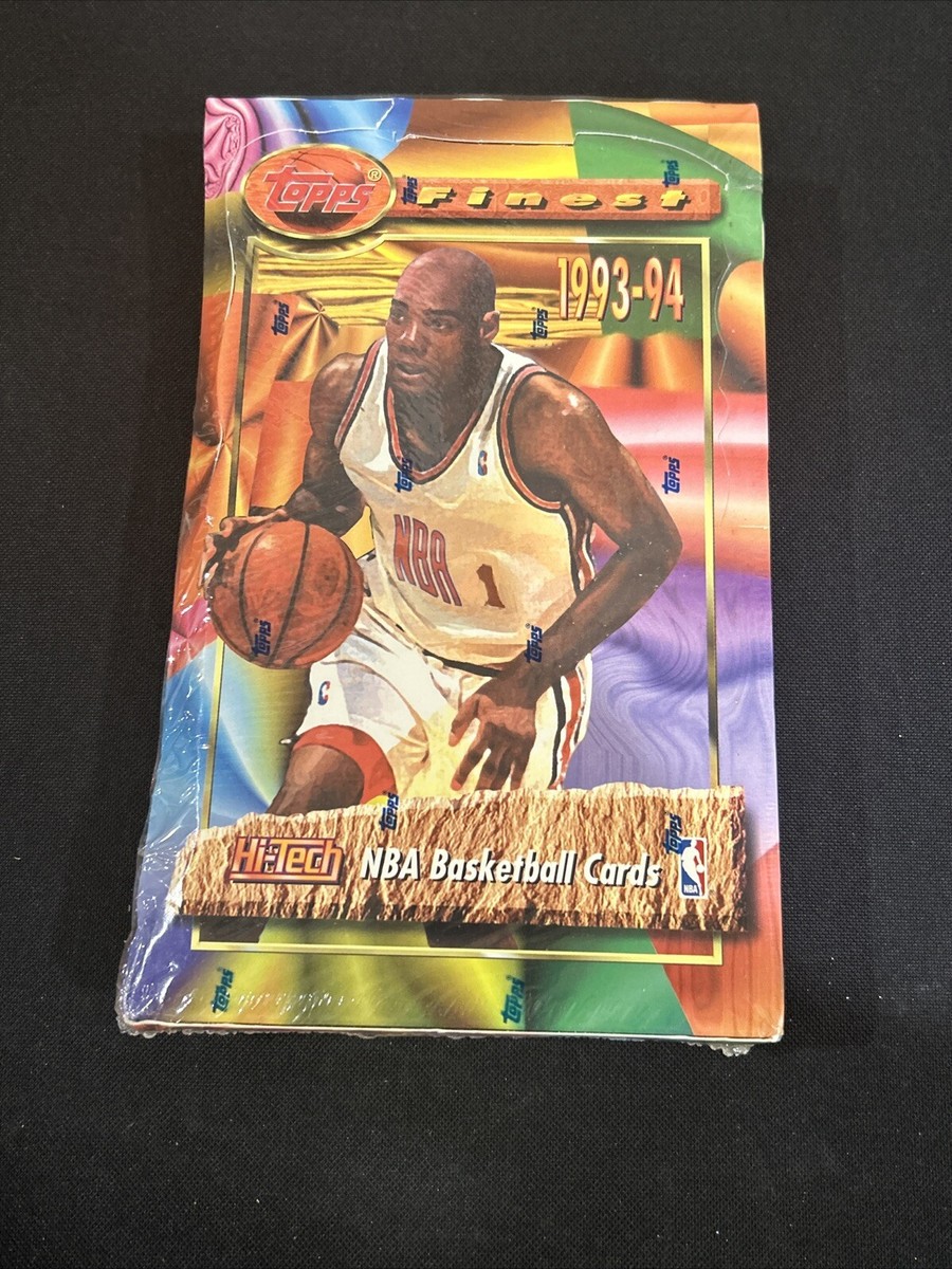 1993-94 Topps Finest Factory Sealed Wax Box 24 Packs Michael