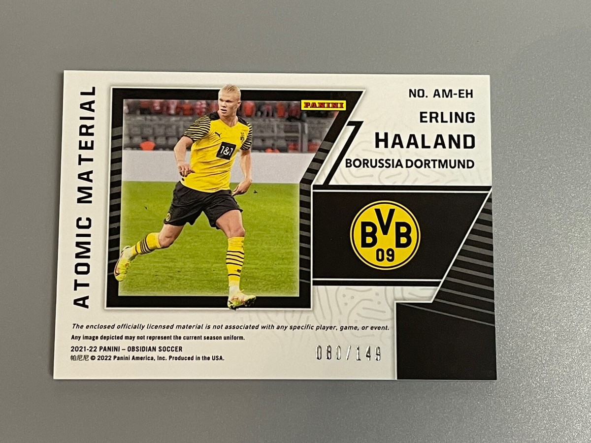 Panini Obsidian HAALAND ハーランド 世界199枚限定 2023-24 Panini Obsidian Soccer Erling Haaland Obsidian Patch