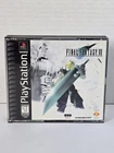 Final Fantasy VII Black Label 3 Disc Sony PlayStation 1, 1997 CIB Tested