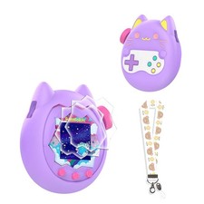 Tamagotchi Paradise Case, Cover, And Screen Protector 2-Piece Set - Soft Sili 
