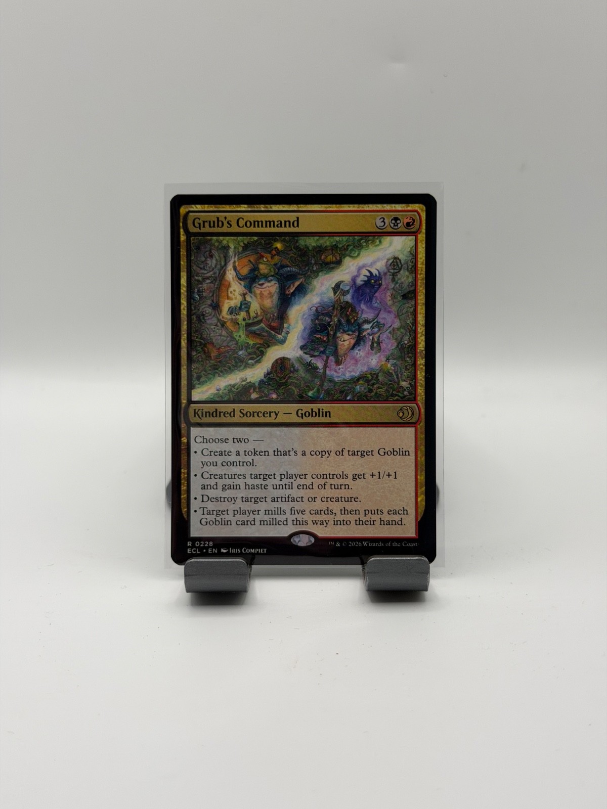 MTG, Grub's Command $3 ORDER MIN 228 Lorwyn Eclipsed Regular