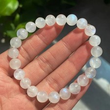 8mm Natural Blue Moonstone Strong Light Cryst...