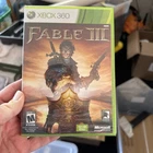 Xbox 360 Fable III 3 Fantasy Action Microsoft 2010 New Sealed Video Game CIB NIP