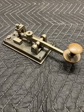 VINTAGE TELEGRAPH HAM RADIO MORSE CODE CW KEY MARCONI PS-213