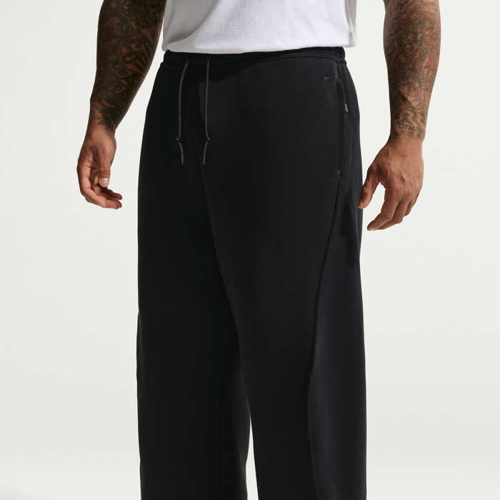 Nike Tech Fleece Loose-Fit Open Hem Pants Black HV6541-010 / 2XL