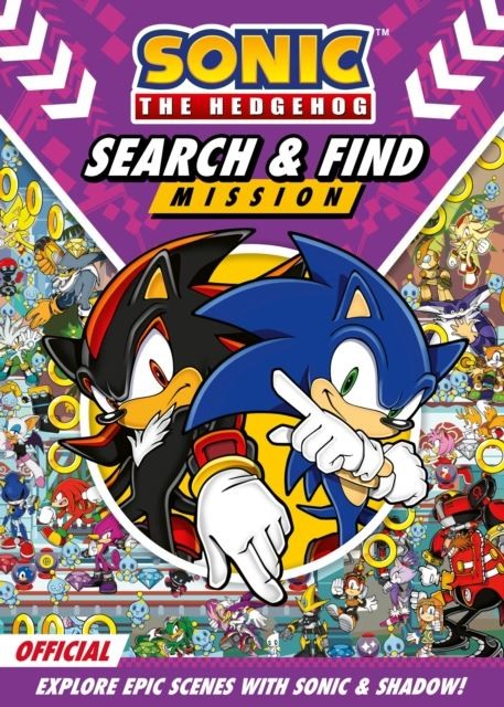 Sonic the Hedgehog Search & Find Mission by Sonic The Hedgehog Paperback
