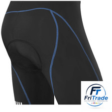 Radlerhose Herren 4D Sitzpolster Schnelltrock...
