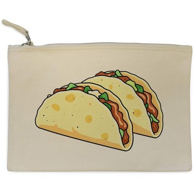 Clutch / Zubehörkoffer aus Canvas ''Two Tacos'' (CL00051298)
