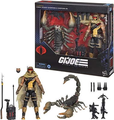 #ad Hasbro Collectibles G.I. Joe Classified Series 180 Cobra Desert Scorpion $46.99