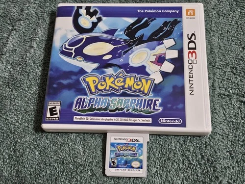 New ListingPokemon Alpha Sapphire Nintendo 3DS, 2014, Authentic Cartridge Tested Working