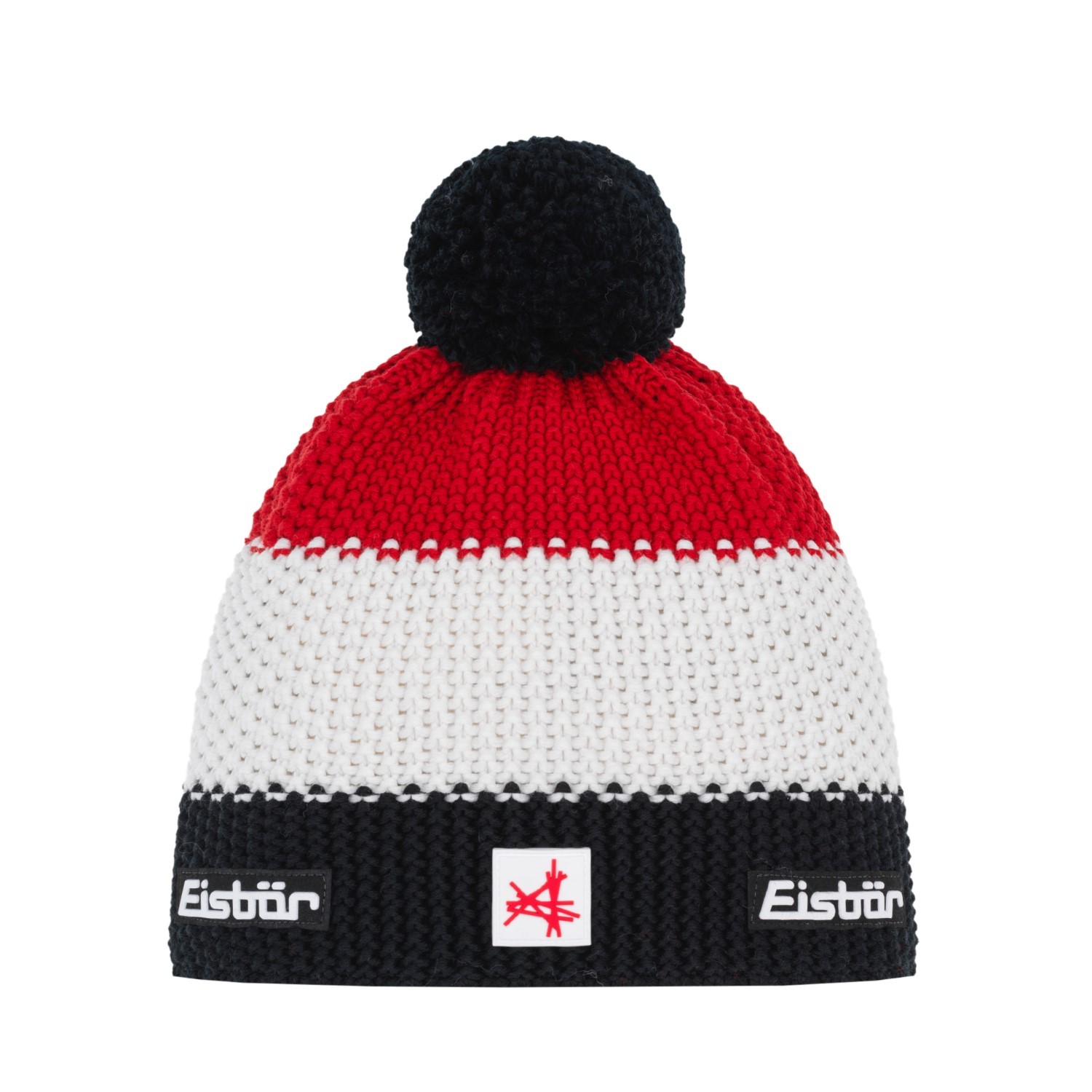 Eisbr Wintermtze Strickmtze Star Pompon M SA Mtze Bommelmtze Herren Damen 12590₽