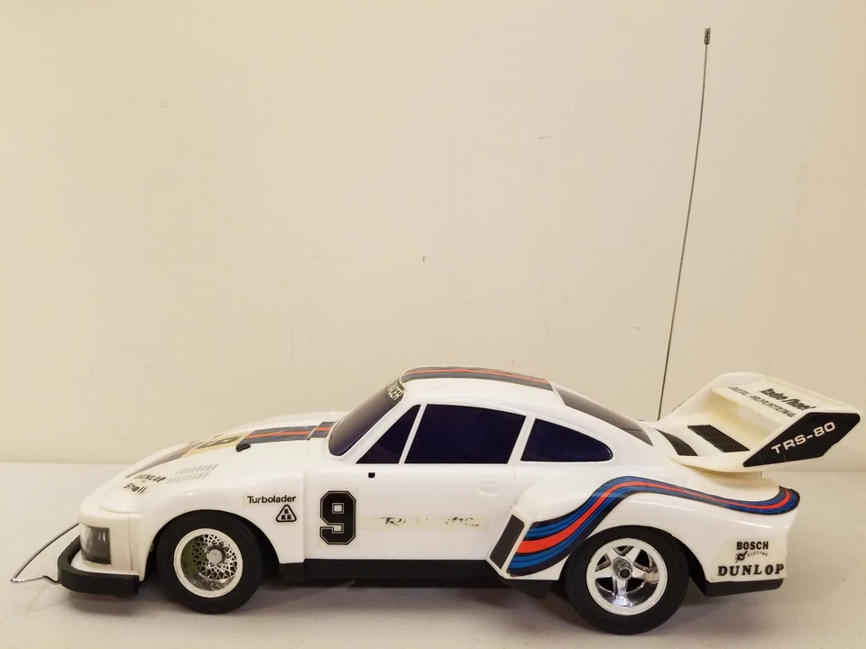 Vintage Radio Shack Porsche 935 Turbo Radio Controlled RC Car CAT#60-3045 WORKS! - Image 4 of 4