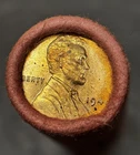 1940-P Lincoln Wheat  Cent - OBW BU Roll . Put Away Long Ago!!!