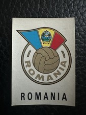 Mexico 70 Panini Coat of Arms Romania Figure