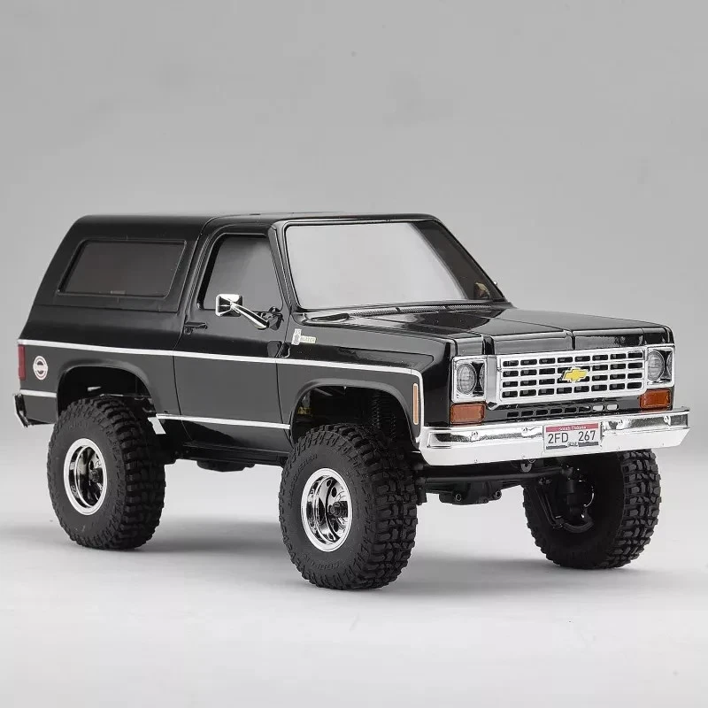 FMS 1:24 FCX24 Chevrolet K5 Blazer RTR Mini RC Rock Crawler Open Box Black Y1 - Image 4 of 4
