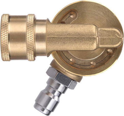 #ad Gutter Cleaner Attachment Pivoting Coupler for Pressure Washer Nozzle 240 Degr $25.97