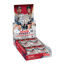 2026 TOPPS SERIES 1 BASEBALL HOBBY BOX (1 AUTO or RELIC) MLB Brand New