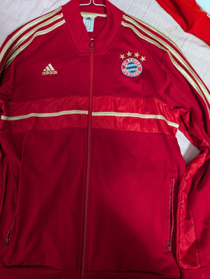 Adidas FC Bayern Munchen Full-Zip Up Jacket Mens Large