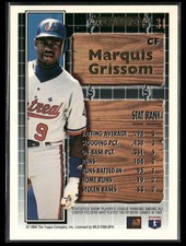 1994 Topps #34 Marquis Grissom Black Gold