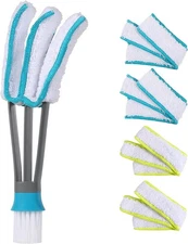 Blind Duster Brush with Microfiber Sleeves