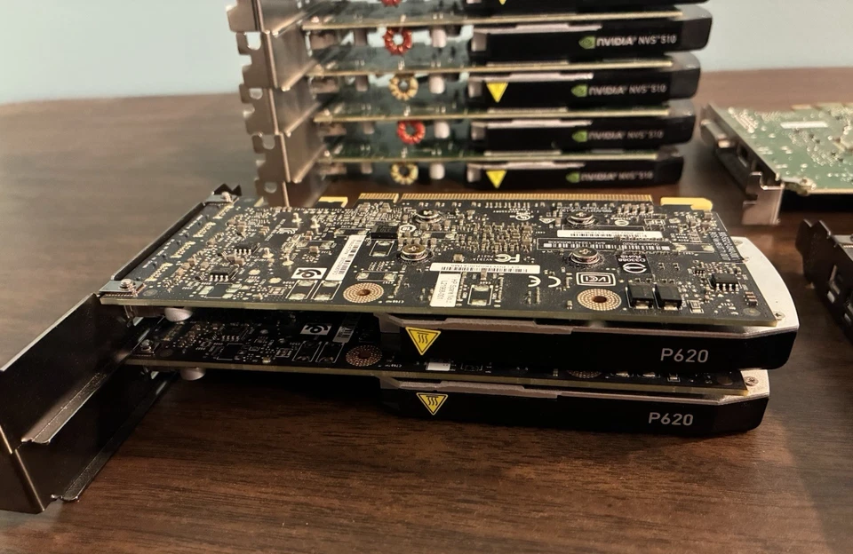 NVIDIA Quadro Mixed Lot P400 P1000 K600 P620 510 Video GPU Graphics Card Lot: 13 - Image 3 of 4