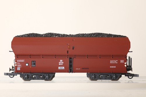 Roco H0 Selbstentladewagen Erzwagen der DB 610 600 mit Kohle (162620) | Condition: Gebraucht