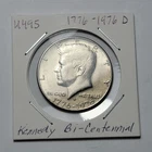 1776-1976 D US Bi-Centennial 50 Cent Kennedy Half Dollar Coin U495