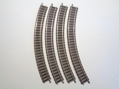 FLM PICCOLO 9120 gebogenes Gleis R1 45° 4 Stück (22733)