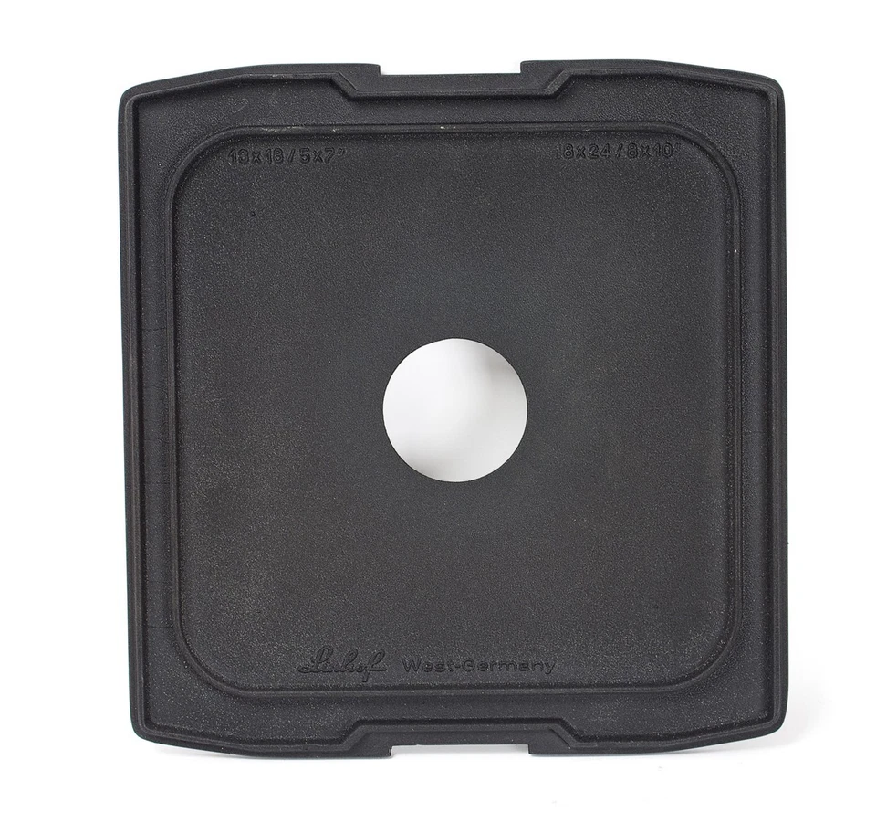 Linhof Kardan Color Flat Lens Board 10x18 / 5x7 8x24 / 8x10 EXC+++++ - Image 2 of 4