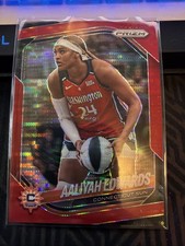 2025 Panini Prizm WNBA - Aaliyah Edwards #94 Red Prizm /299