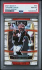 2021 PANINI SELECT WHITE PRIZM #47 JA'MARR CHASE ROOKIE RC 6/35 PSA 8