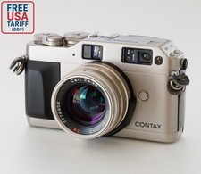 Green Label MINT Contax G1 Film Camera Rangefinder Planar 45mm f2 JAPAN 348