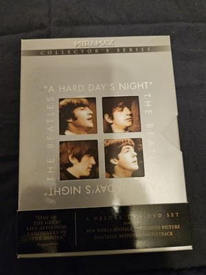 The Beatles A Hard Day's Night Miramax Collector's Deluxe DVD New Bonus Footage