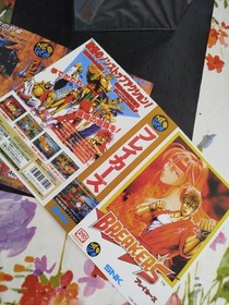 Neo Geo Aes 4 Case box + insert. Metal slug breakers for console snk 