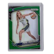Paige Bueckers Dallas Wings 2025 Prizm Panini Green Variation RC #147